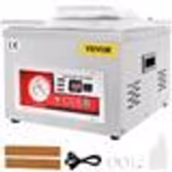 Machine Sous Vide Professionel - VEVOR Machine à Vide Numérique Machine à Emballer sous Vide Emballage 65 cbm-h
