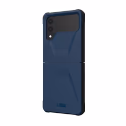 Urban Armor Gear Galaxy Z Flip4 (2022) Case, Coque, Samsung, Samsung Galaxy Z Flip4 (2022), 17 cm (6.7"), Bleu