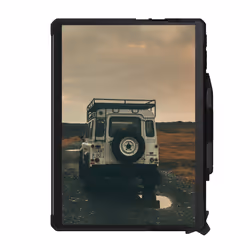 Urban Armor Gear 324014114040 étui pour tablette 13" Folio Noir, Transparent - Vue supplémentaire 4
