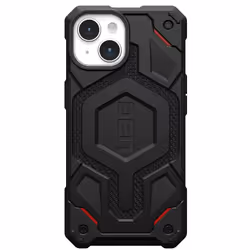 Urban Armor Gear 114219113940, Housse, Apple, iPhone 15, 15,5 cm (6.1"), Noir, Rouge