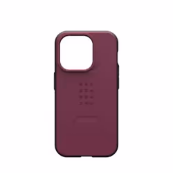 Urban Armor Gear Civilian Magsafe, Housse, Apple, iPhone 15 Pro, 15,5 cm (6.1"), Bordeaux