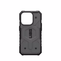 Urban Armor Gear Pathfinder Magsafe, Housse, Apple, iPhone 15 Pro, 15,5 cm (6.1"), Noir, Argent