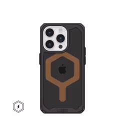 Urban Armor Gear Plyo Magsafe, Housse, Apple, iPhone 15 Pro, 15,5 cm (6.1"), Noir, Bronze
