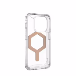 Urban Armor Gear Plyo Magsafe 6.1" Housse Or rose, Transparent