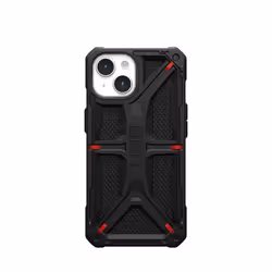 Urban Armor Gear 114289113940, Housse, Apple, iPhone 15 Case, 15,5 cm (6.1"), Noir, Rouge