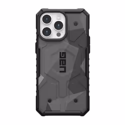 Urban Armor Gear 114303114033, Housse, Apple, iPhone 15 Pro Max, 17 cm (6.7"), Camouflage, Gris