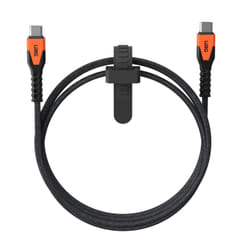 Urban Armor Gear Kevlar câble USB 1,5 m USB 2.0 USB C Noir, Orange