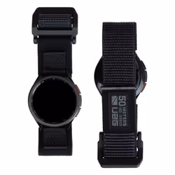 Urban Armor Gear Universal Active, Bande, Smartwatch, Graphite, Samsung, Galaxy Watch6 40mm and 44mm, Galaxy Watch6 Classic 4 ...