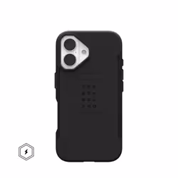 Urban Armor Gear Civilian, Housse, Apple, iPhone 16, 15,5 cm (6.1"), Noir