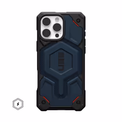 Urban Armor Gear Monarch Pro Kevlar, Housse, Apple, iPhone 16 Pro Max, 17,5 cm (6.9"), Marine, Noir