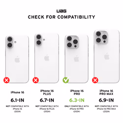 Urban Armor Gear Pathfinder 6.3" Housse Argent