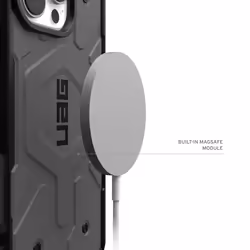 Urban Armor Gear Pathfinder Housse iPhone 16 Pro TPU Argent - Vue supplémentaire 4
