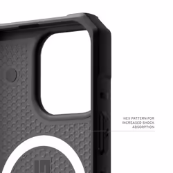 Urban Armor Gear Pathfinder Housse iPhone 16 Pro TPU Argent - Vue supplémentaire 8