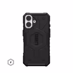Urban Armor Gear Pathfinder, Housse, Apple, iPhone 16, 15,5 cm (6.1"), Noir