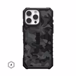 Urban Armor Gear 114472114061, Housse, Apple, iPhone 16 Pro Max, 17,5 cm (6.9"), Noir, Gris