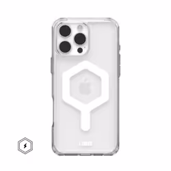 Urban Armor Gear Plyo, Housse, Apple, iPhone 16 Pro Max, 17,5 cm (6.9"), Transparent, Blanc