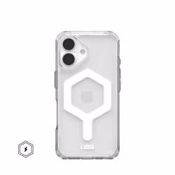 Urban Armor Gear Plyo, Housse, Apple, iPhone 16, 15,5 cm (6.1"), Transparent, Blanc