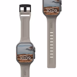 Urban Armor Gear 191488113636, Bracelet de montre, Apple, Watch Ultra 2/Ultra, Silicone, Acier inoxydable, Noir