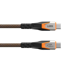 Urban Armor Gear 9B4415114097 câble USB USB 3.2 Gen 2x2 0,75 m USB C Noir, Orange