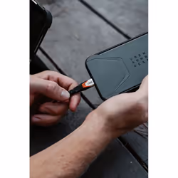 Urban Armor Gear 9B4415114097 câble USB USB 3.2 Gen 2x2 0,75 m USB C Noir, Orange - Vue supplémentaire 12