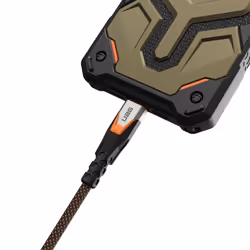 Urban Armor Gear 9B4415114097 câble USB USB 3.2 Gen 2x2 0,75 m USB C Noir, Orange