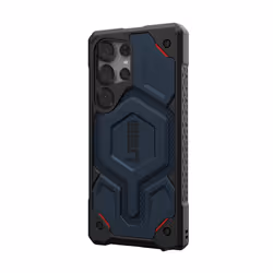 Urban Armor Gear Monarch Pro Kevlar, Housse, Samsung, Galaxy S25 Ultra, 17,3 cm (6.8"), Noir, Bleu