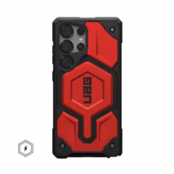 Urban Armor Gear Monarch Pro 6.8" Housse Noir, Rouge