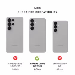 Urban Armor Gear Plasma XTE coque de protection pour téléphones portables 17 cm (6.7") Housse Gris, Titane