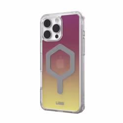 Urban Armor Gear Plyo, Housse, Apple, iPhone 16 Pro Max, 17,5 cm (6.9"), Violet, Jaune