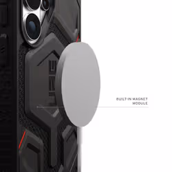 Urban Armor Gear Monarch Pro Kevlar coque de protection pour téléphones portables 17,5 cm (6.9") Housse Noir - Vue supplémentaire 3