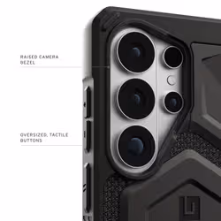 Urban Armor Gear Monarch Pro Kevlar coque de protection pour téléphones portables 17,5 cm (6.9") Housse Noir - Vue supplémentaire 4