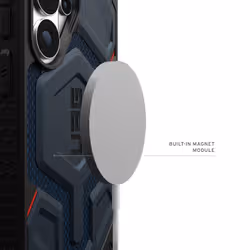 Urban Armor Gear Monarch Pro Kevlar coque de protection pour téléphones portables 17,5 cm (6.9") Housse Bleu foncé - Vue supplémentaire 3