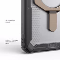 Urban Armor Gear Plasma XTE Housse Galaxy S26 Ultra Cendre, Titane - Vue supplémentaire 5