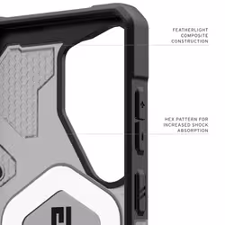 Urban Armor Gear Pathfinder Housse Galaxy S26 Ultra Cendre, Noir - Vue supplémentaire 7