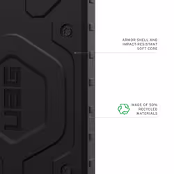 Urban Armor Gear Pathfinder coque de protection pour téléphones portables 17 cm (6.7") Housse Noir - Vue supplémentaire 6