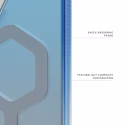 Urban Armor Gear Plyo coque de protection pour téléphones portables 17,5 cm (6.9") Housse Bleu - Vue supplémentaire 5