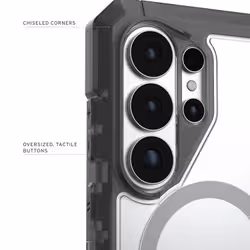Urban Armor Gear Trooper coque de protection pour téléphones portables 17,5 cm (6.9") Housse Transparent, Cendre - Vue supplémentaire 4