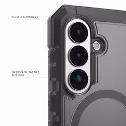 Urban Armor Gear Trooper coque de protection pour téléphones portables 16 cm (6.3") Housse Cendre, Transparent - Vue supplémentaire 4