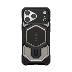Urban Armor Gear Monarch Pro coque de protection pour téléphones portables 17,5 cm (6.9") Housse Noir, Titane