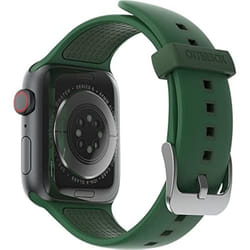 Otterbox Bracelet de montre intelligent 42 mm Noir Silicone Unisex Compatible Apple Watch Series 6 Samsung Galaxy 4 Fitbit Versa