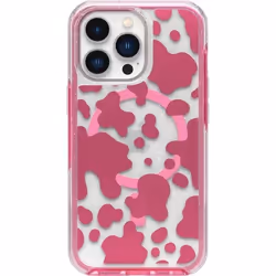 Coque OtterBox Symmetry Series Transparente avec MagSafe pour iPhone 13 Pro Cowgirl Disco Rose