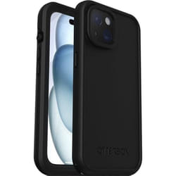 Coque OtterBox Fre pour iPhone 15 - Étanche (IP68) - Protection fine avec protecteur décran intégré - Noir