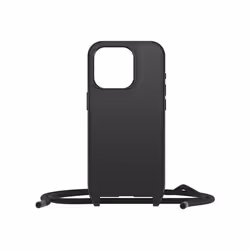 Coque avec Bandoulière - OTTERBOX - iPhone 15 Pro - Protection Ultra Fine - MagSafe - Noir