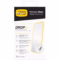 Protecteur décran - OTTERBOX - iPhone 16 Pro - Verre trempé - Protection anti-rayures - Ultra-fin