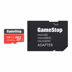 GameStop 140651, 256 Go, MicroSD, Classe 10, 100 Mo/s, 80 Mo/s, Class 3 (U3)
