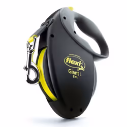 Laisse Rétractable - Flexi - GT3.210.S NEO.12 - Noir/Fluo - Grand Chien - 26 pi