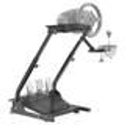 Support de Volant de Course 57x49cm-VEVOR-Acier Inoxydable Jeu de Course Levier de Vitesse V2 Volant Pédale non Inclus
