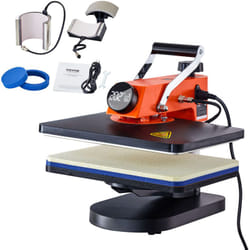 Vevor - Presse a Chaud 5-en-1 Plateau 30,5x38,1 cm, Machine de Sublimation Textile a 360°, Presse a Chaleur Transfert par Sublimation, Chauffage