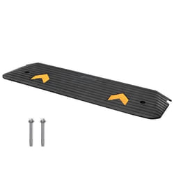 Rampe Trottoir - VEVOR Rampe à Seuil Caoutchouc Hauteur 25cm Capacité Charge 15t