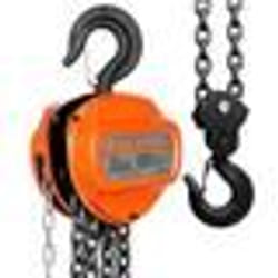 Palan à Chaîne Manuel VEVOR - 3T 28m Capacité Levage - Acier Allié G80 Frein Double Cliquet